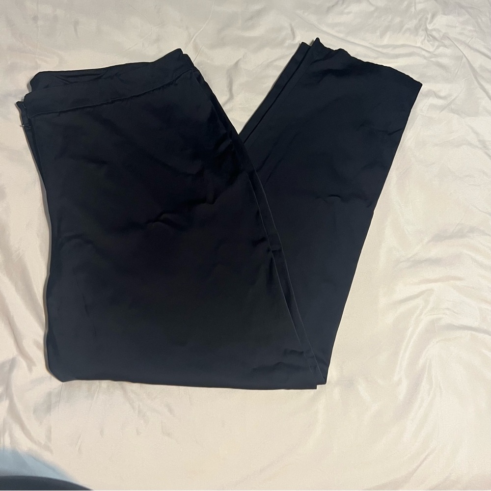 Eileen Fisher Classic Black Trousers Size XL